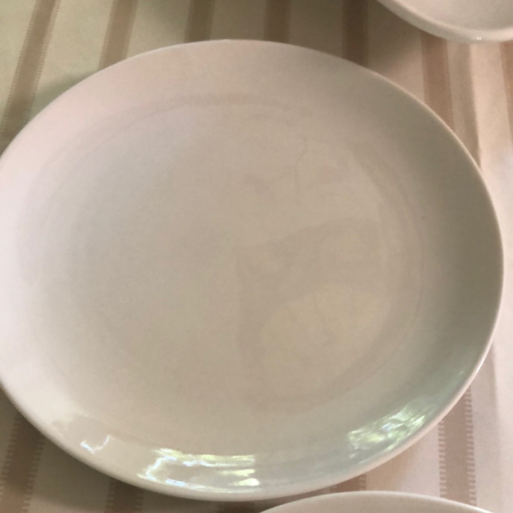 Pier 1 Classic Cream 11” Dinner Plates